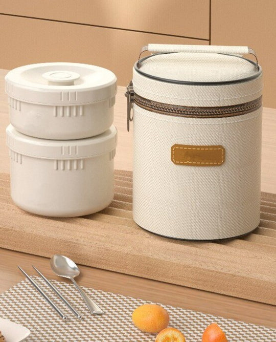 Transportabelt isolerat matbehållare