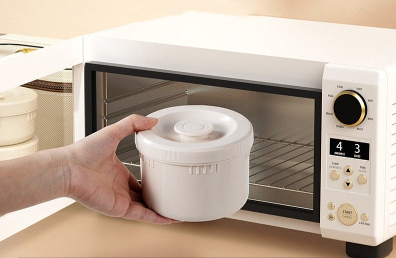 Transportabelt isolerat matbehållare