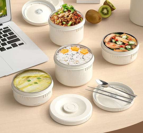 Transportabelt isolerat matbehållare