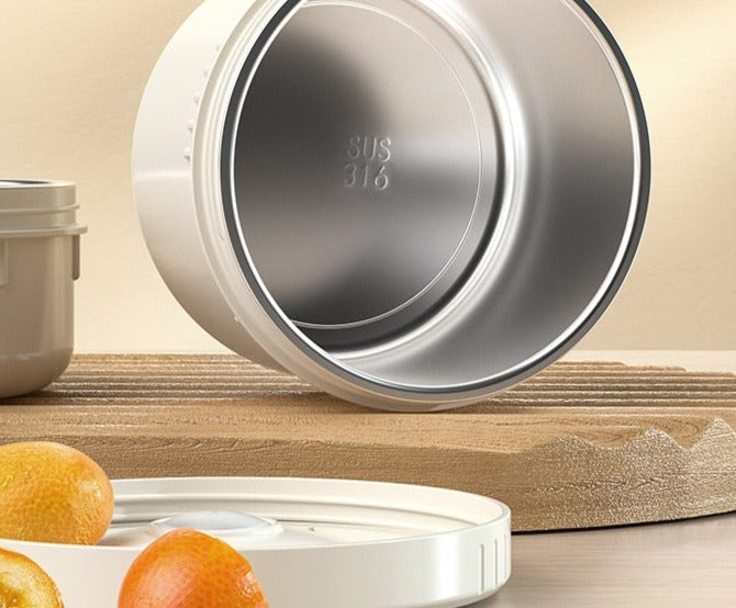 Transportabelt isolerat matbehållare