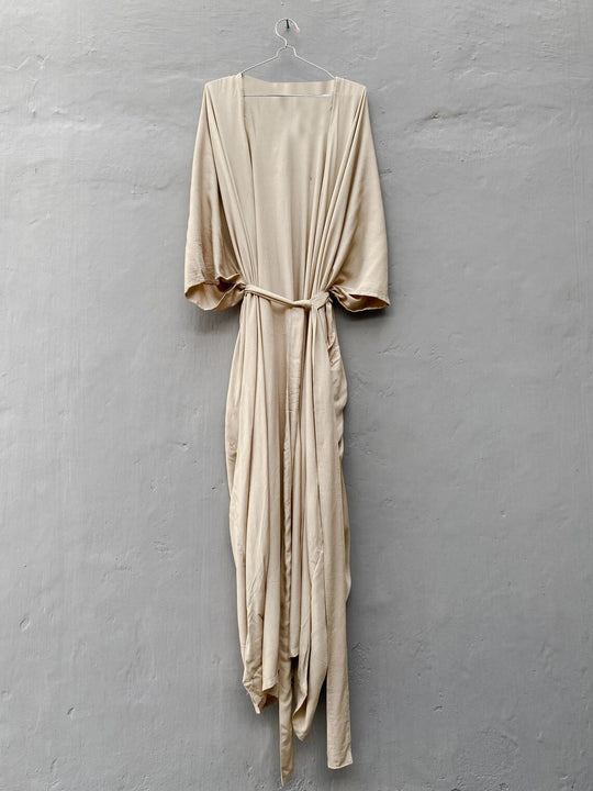 Lång kofta strandöverdrag