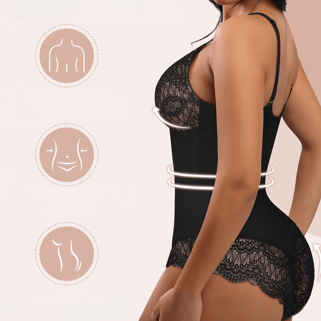 Spetsformande Bodydräkt