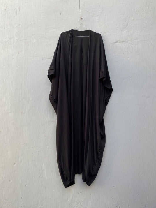 Lång kofta strandöverdrag