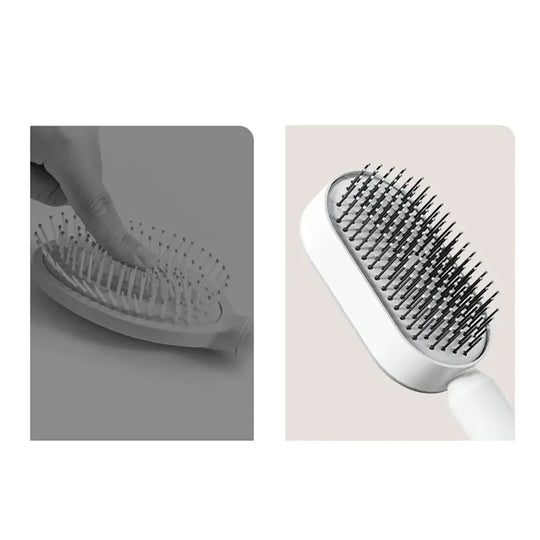 Självrengörande Hårborste