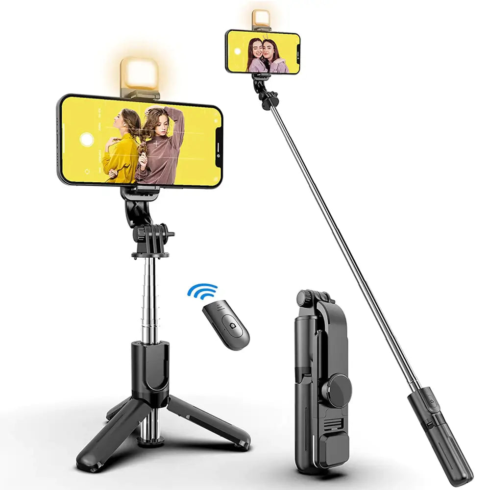 Vikbart stativ Selfie Stick