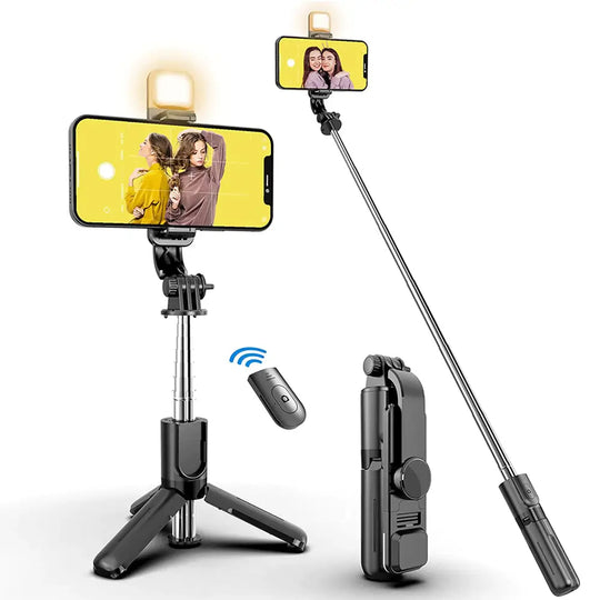 Vikbart stativ Selfie Stick