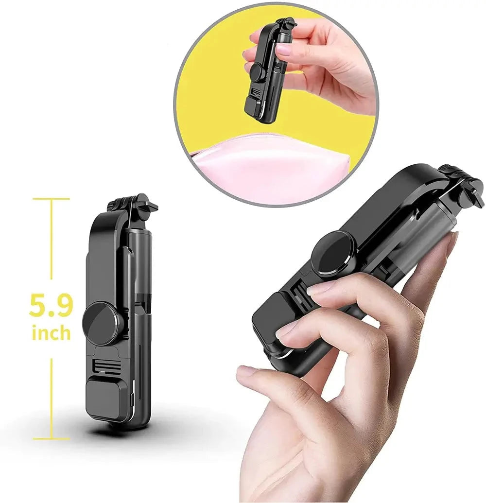 Vikbart stativ Selfie Stick