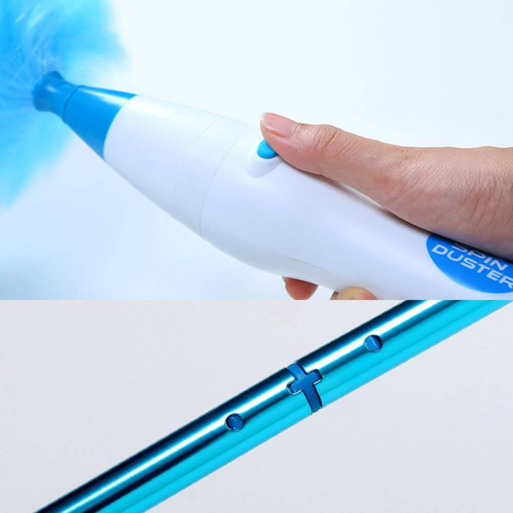 Elektrisk Spinnande Dammvippa