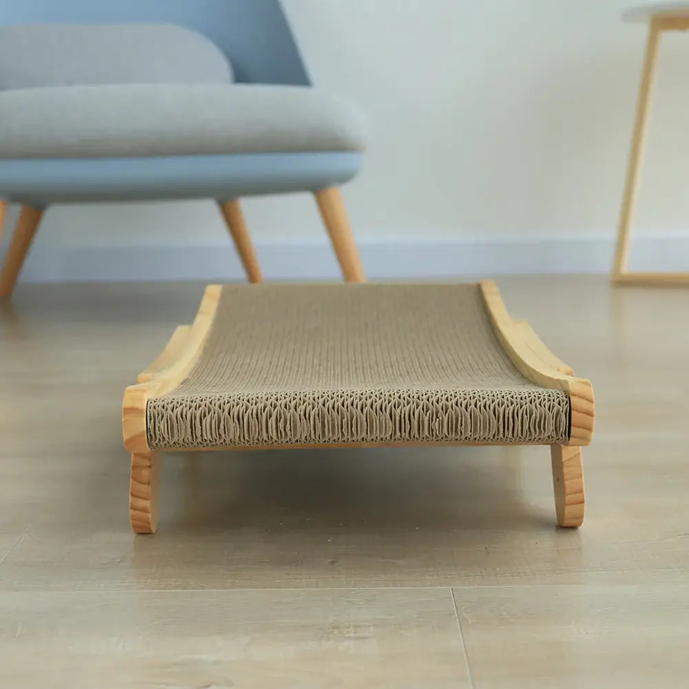 Cat Wooden Scratcher Bed