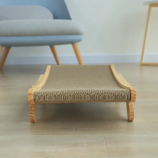 Cat Wooden Scratcher Bed