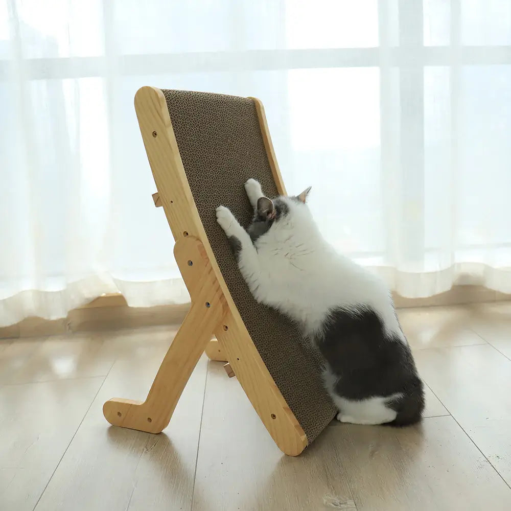 Cat Wooden Scratcher Bed