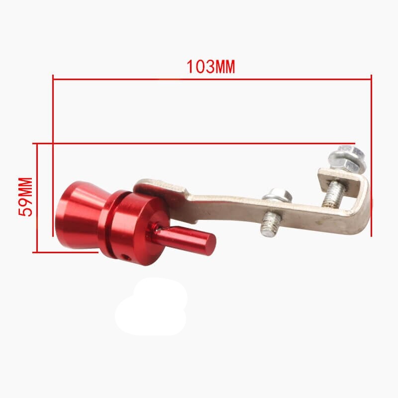 Turbo Avgasljuddämpare