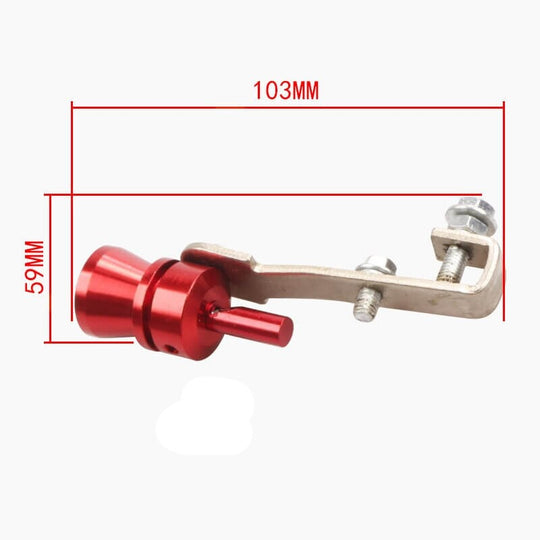 Turbo Avgasljuddämpare