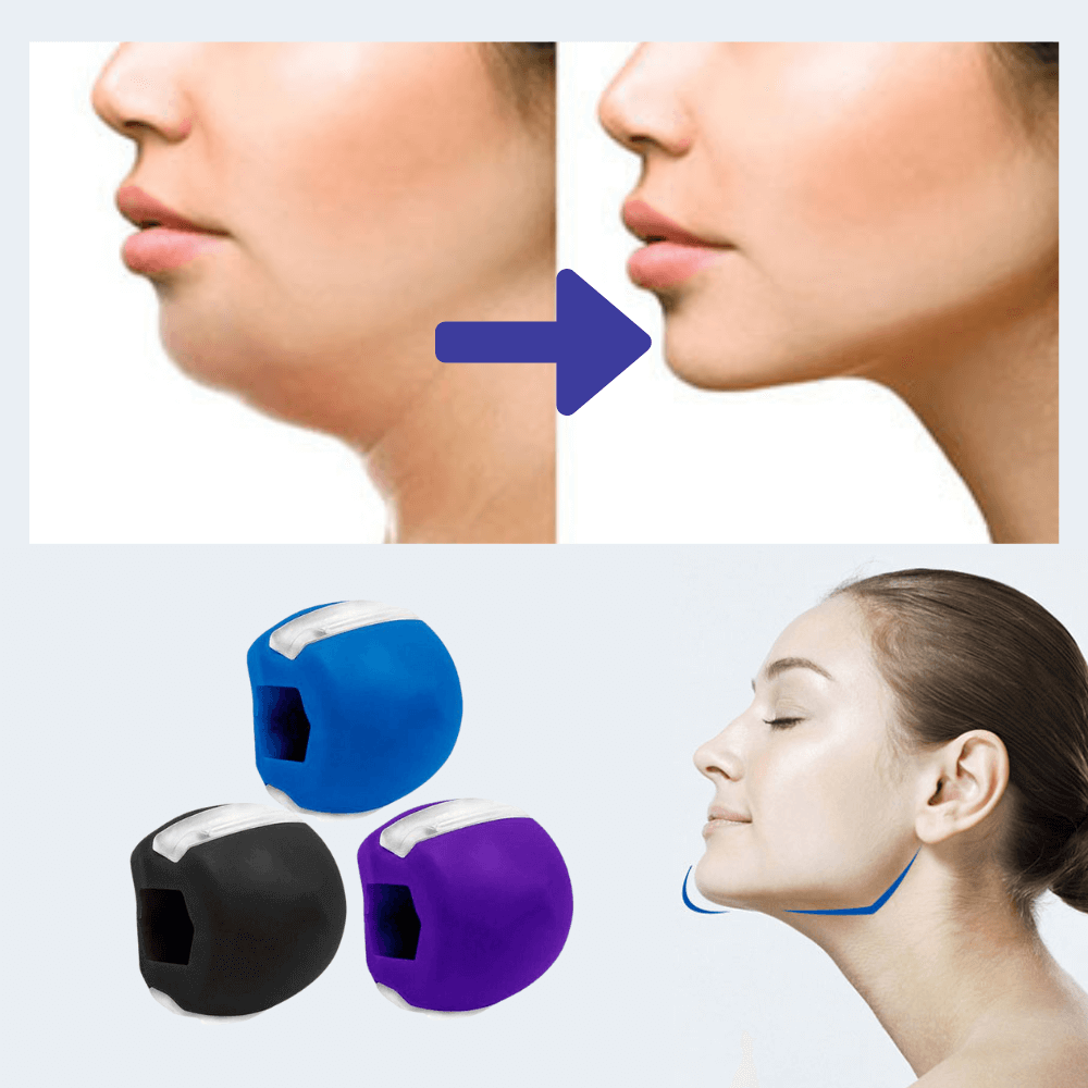 Återanvändbar Silikon Käktränare