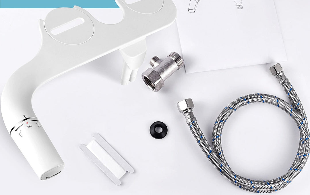 Ultra-Slim Bidet Sprayer Attachment