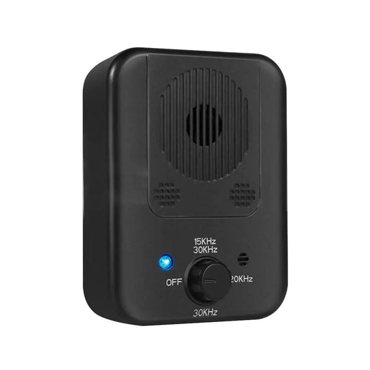 Träningsanordning med ultraljud mot skall