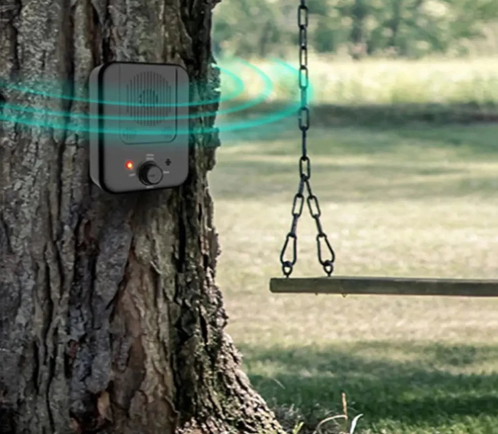 Träningsanordning med ultraljud mot skall