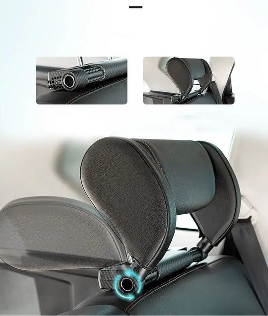 Justerbar Bilstolshuvudkudde