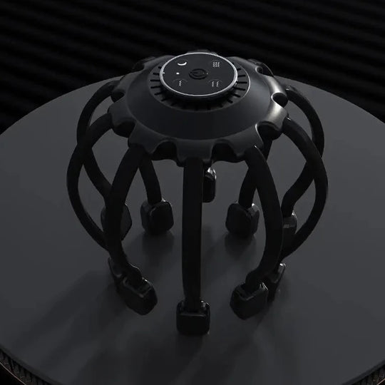 Elektrisk bläckfisk huvudmassagerare