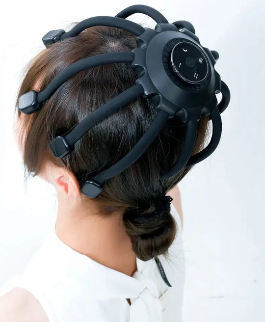 Elektrisk bläckfisk huvudmassagerare