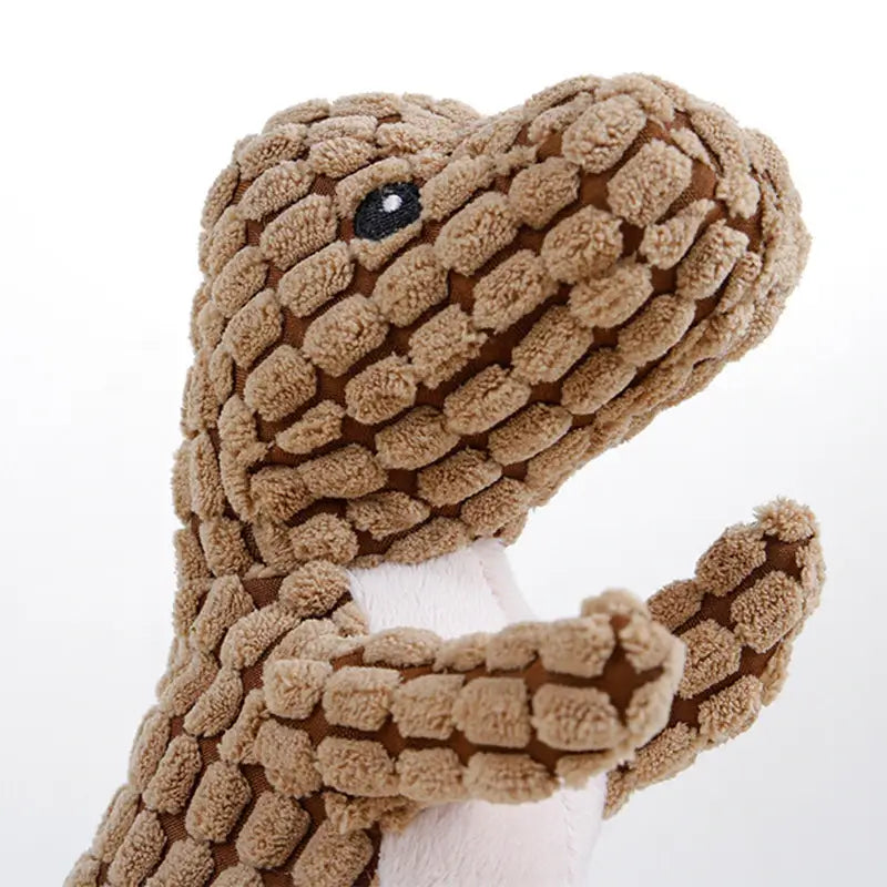 Mjuk Pipande Dinosaurie Husdjursleksak