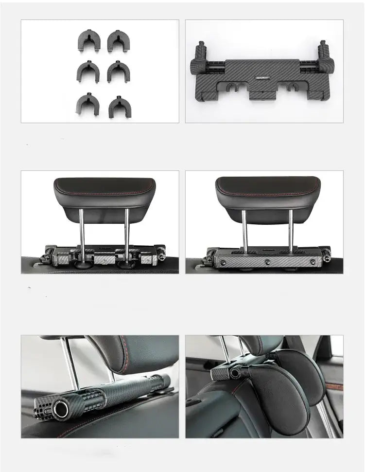 Justerbar Bilstolshuvudkudde