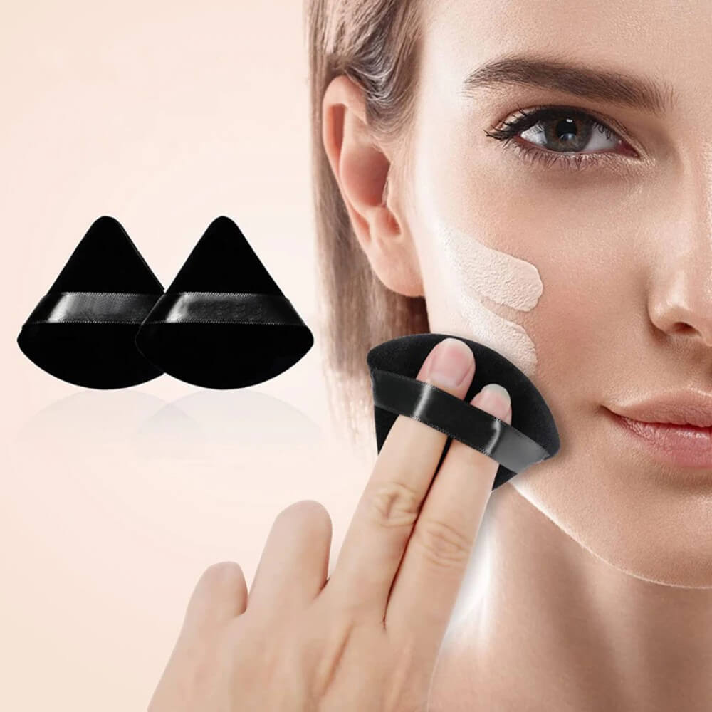 Triangulär Skönhetssvamp Set