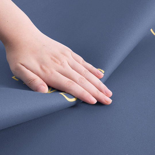 Halkfri badrumsmatta som torkar snabbt