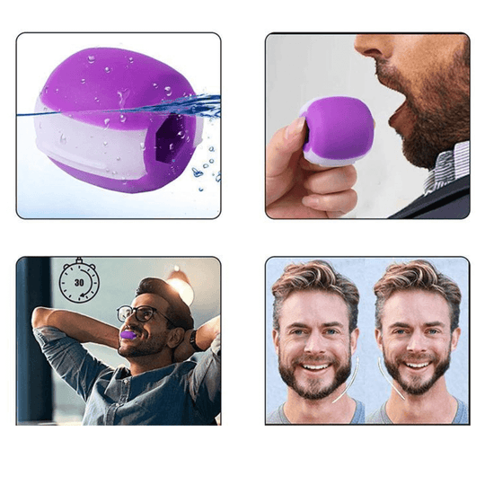 Återanvändbar Silikon Käktränare