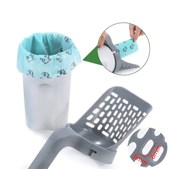 Ergonomisk Cat Litter Scooper