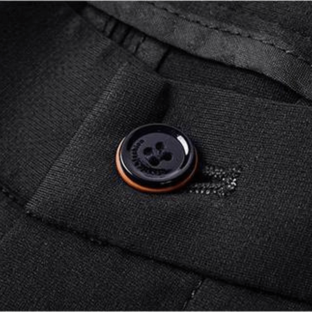 Herrar Stretchbara Höga Midja Slacks