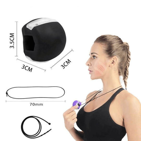 Återanvändbar Silikon Käktränare