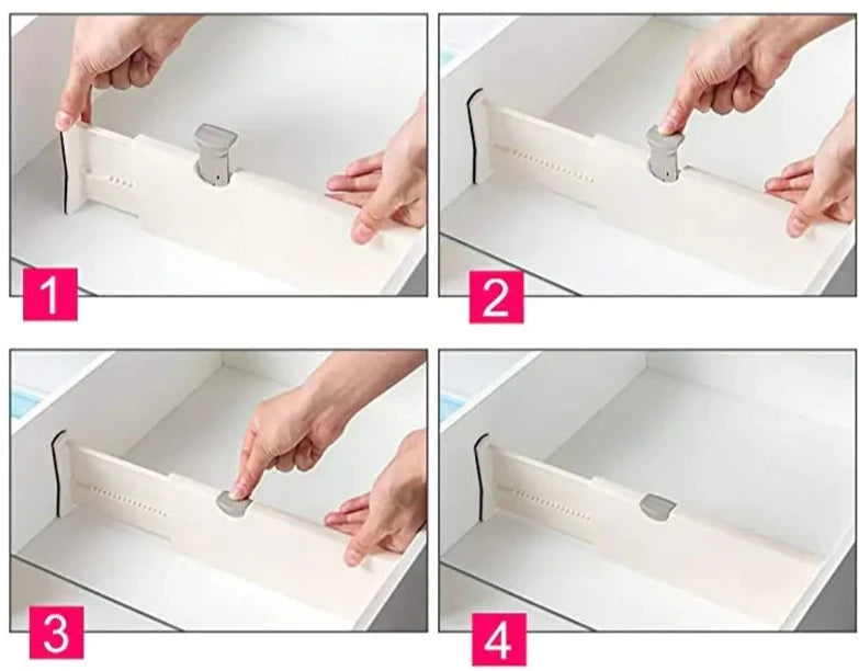 Justerbar lådindelning