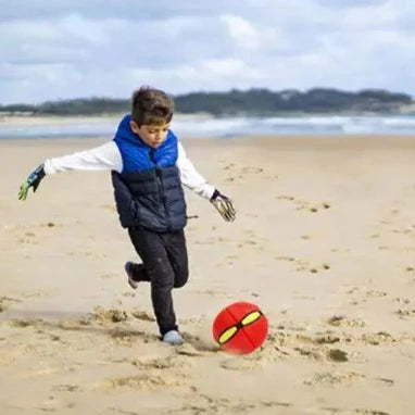 Upplyst UFO Disc Ball