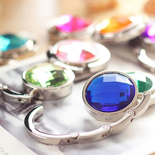 Hopfällbar Kristall Väskkrok