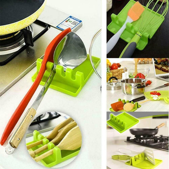 Hållare för stekspade med halkfritt grepp