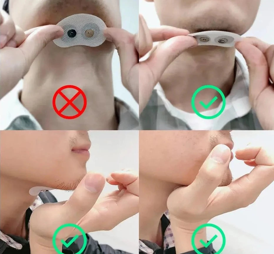 Ledande plåster mot snarkning (20 st)