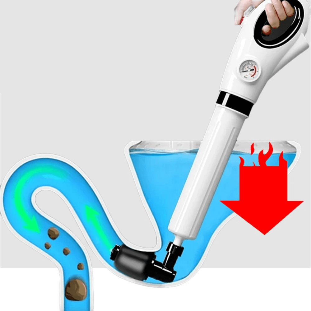 Högtrycks Avloppsrenaren