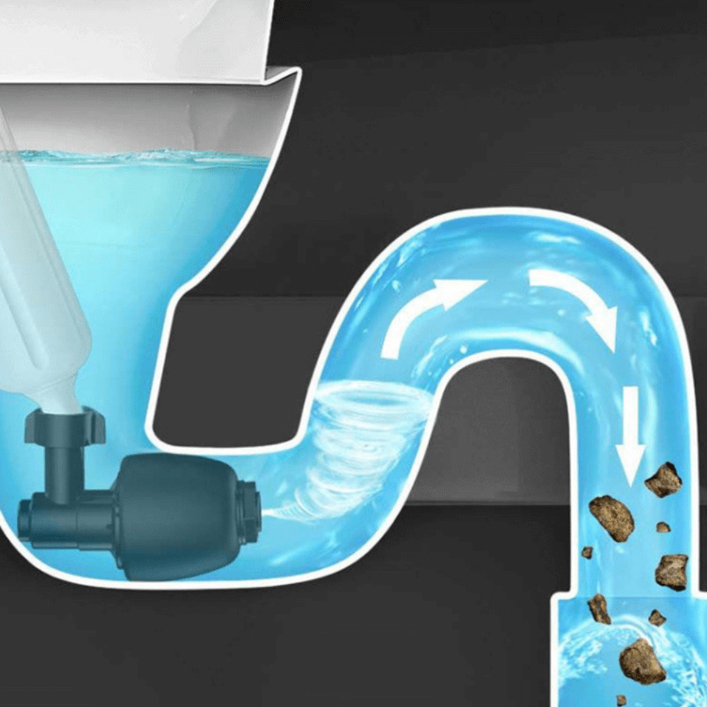 Högtrycks Avloppsrenaren