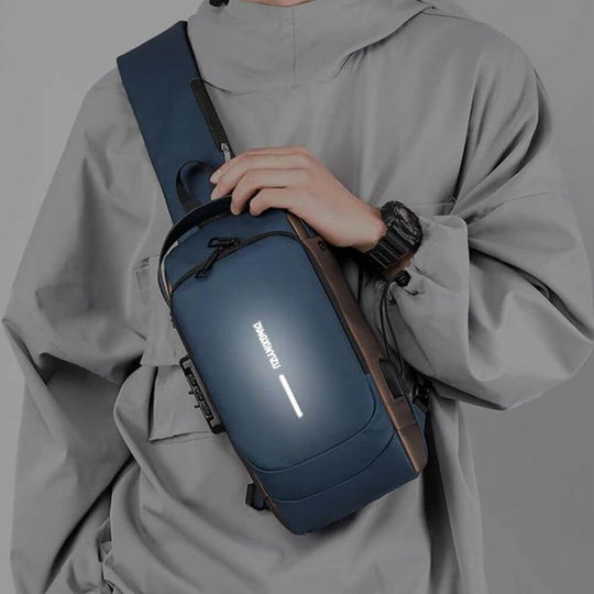 Mäns Anti-Stöld Slingväska