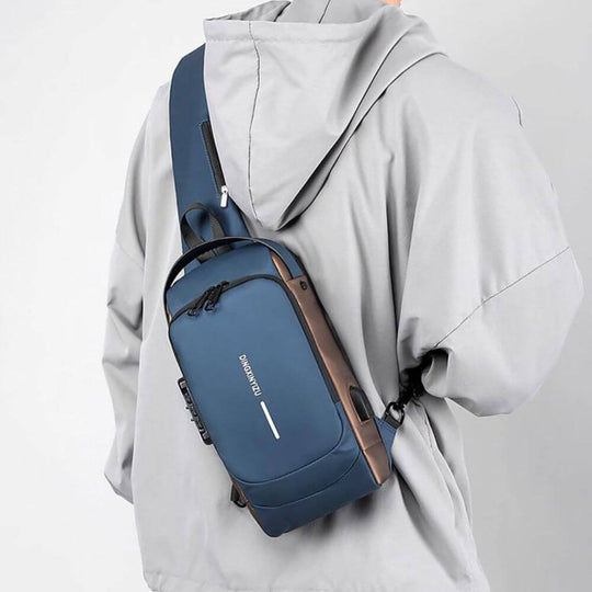 Mäns Anti-Stöld Slingväska