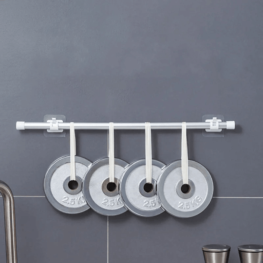 Självhäftande stångfästesklämmor