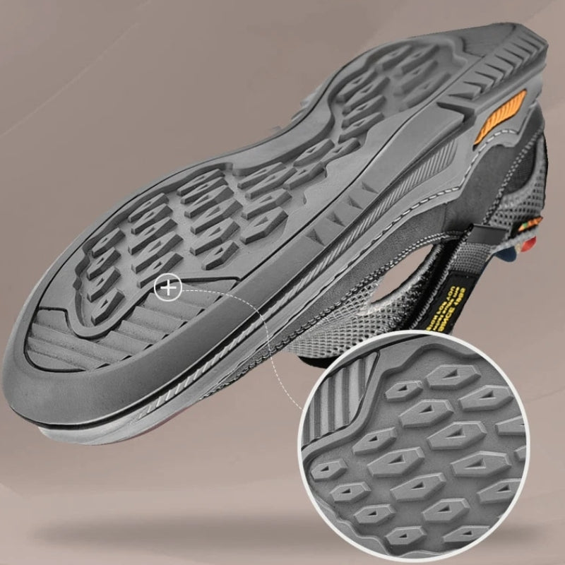 Herrs Stiliga Mesh Strand Sandaler