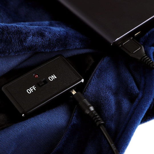 Elektrisk Uppvärmd Filt-sjal