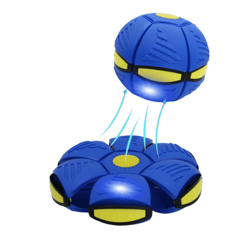 Upplyst UFO Disc Ball