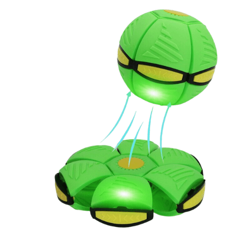 Upplyst UFO Disc Ball