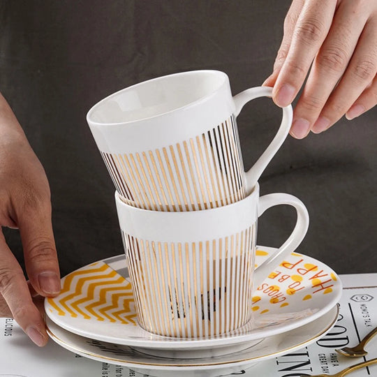 Spegelreflektion Keramikmuggset