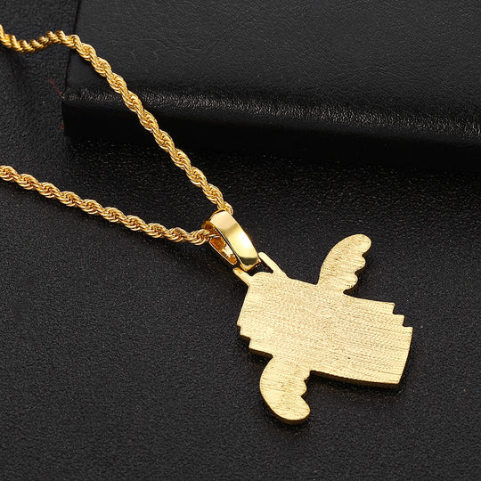 Fjädrad Pengahalsband