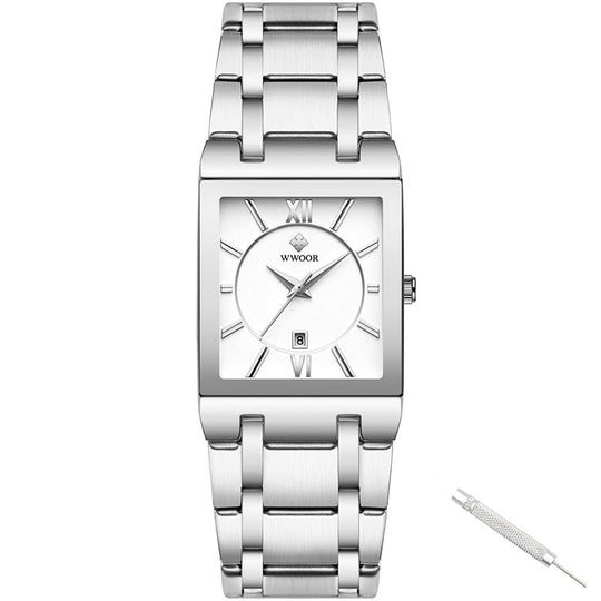 Lyxig Fyrkantig Klocka