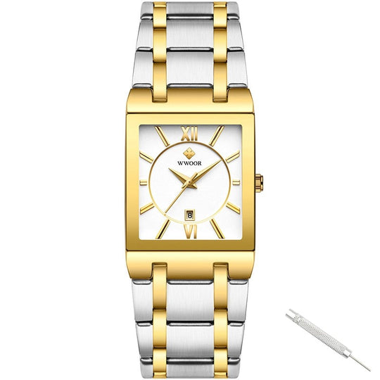 Lyxig Fyrkantig Klocka